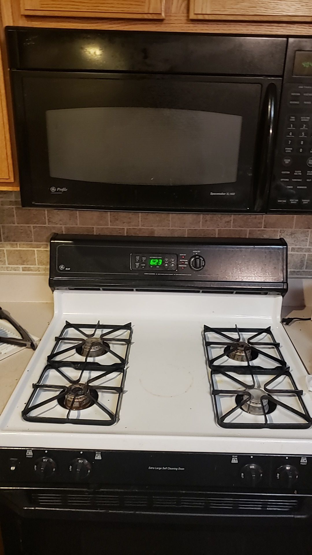 Microwave,gas range, dishwater and refrigerators