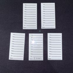 Acrylic LASH TRAYS