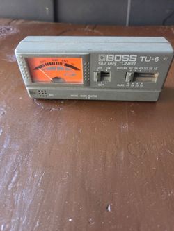 Boss TU-6 Guitar Tuner