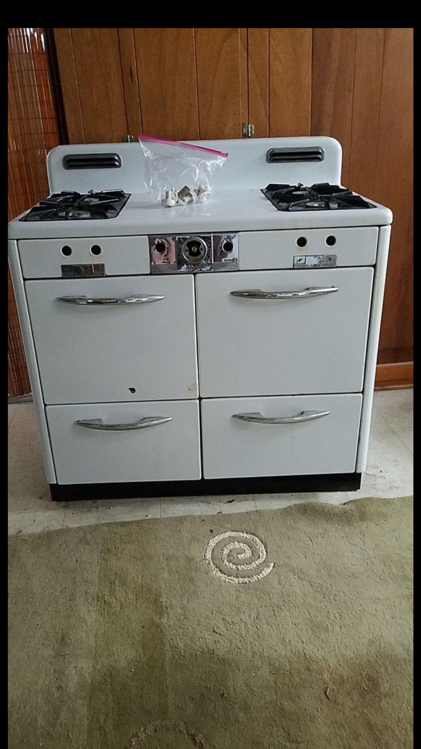 Grand brand vintage stove