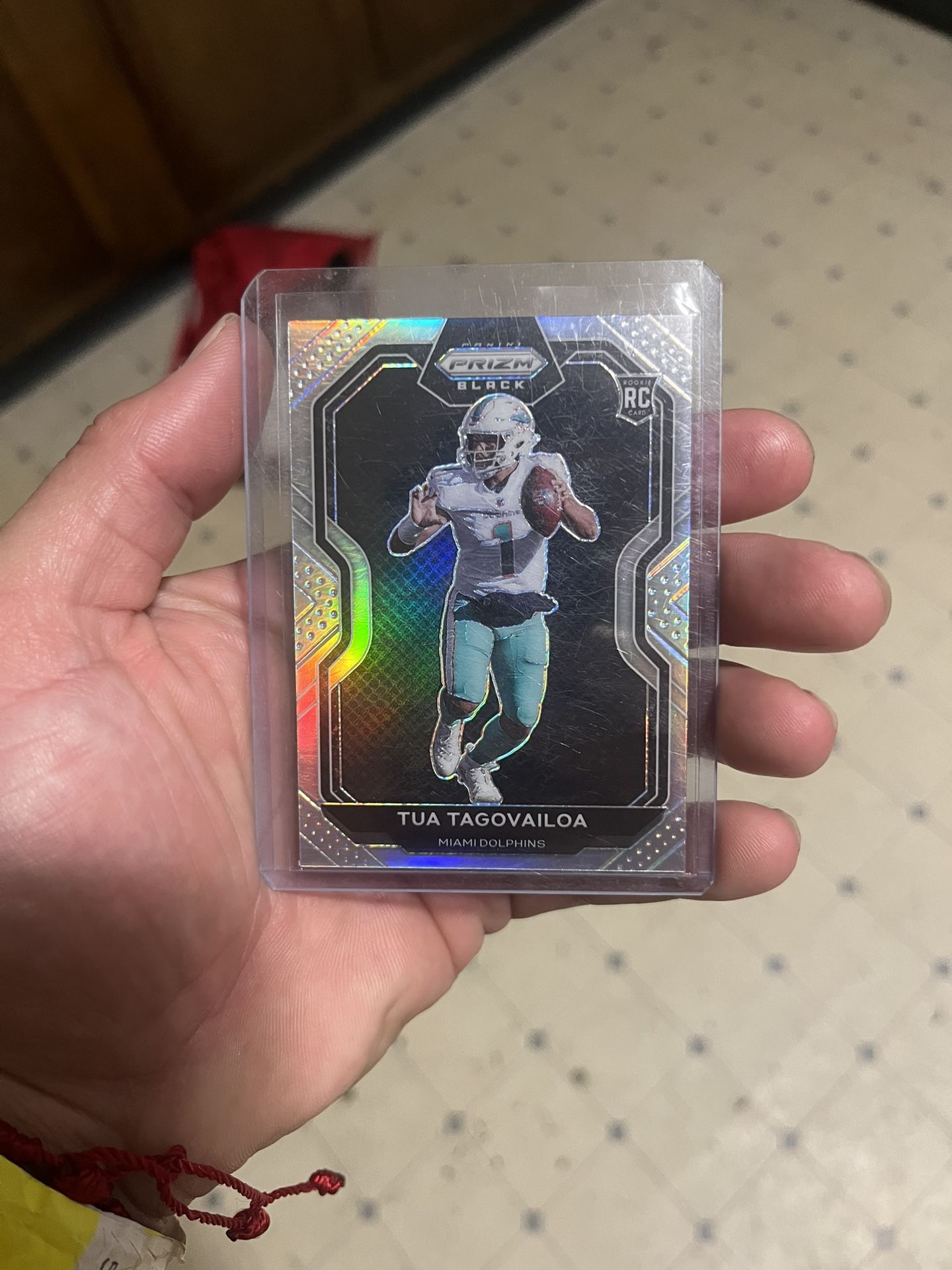 Tua Tagovailoa Black Prizm Rc