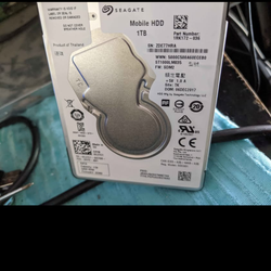 One TB laptop hard drives loaded with win10 $20 each