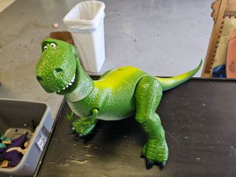 Disney parks Toy Story Rex deluxe 12" talking figure
