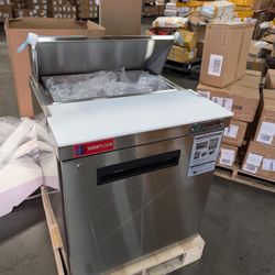 28” Sandwich Salad Food Prep Table Refrigerator 