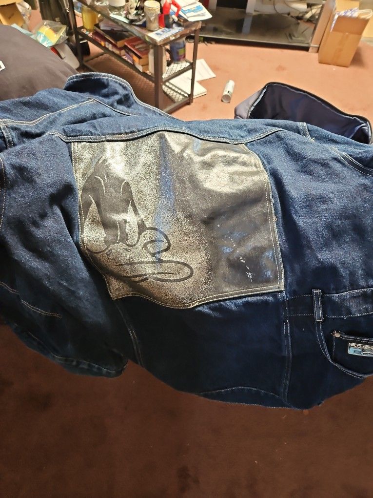 Denim Daffy Duck South Pole Jacket