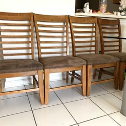 Dining Set $169 🎁🎄🎈🍀🚚 Chair, Table, Furniture, Dining And Kitchen Furniture Set, Wood Furniture, Brown, Breakfast, House Furniture And Decoration