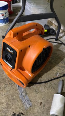 Ridgid fan