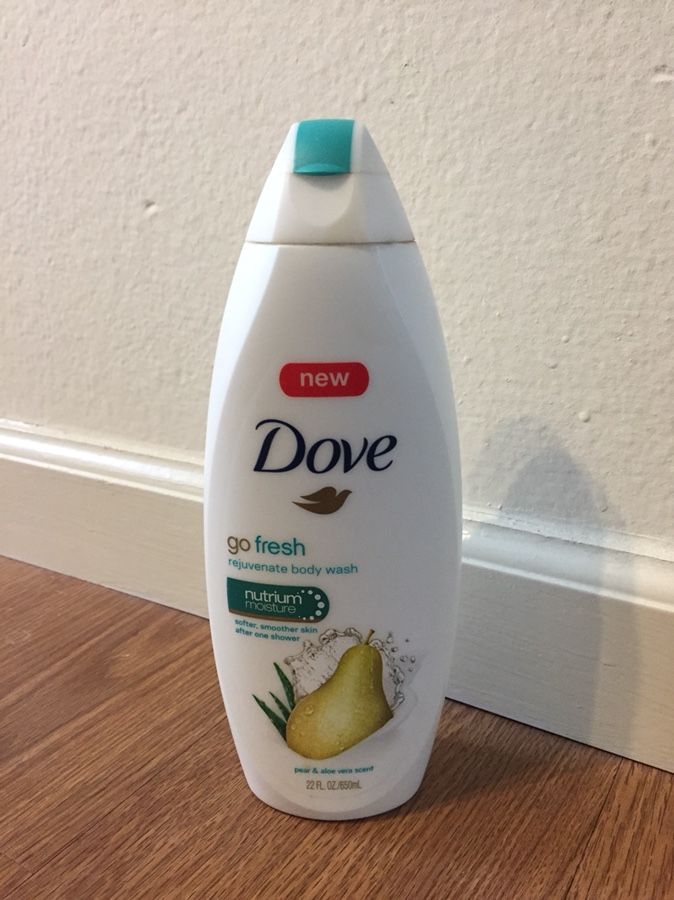 Dove Body Wash Pear & Aloe Vera scent