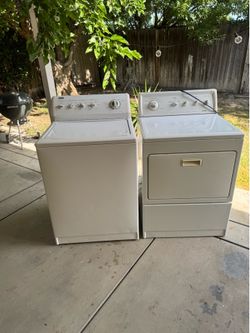 Washer and dryer