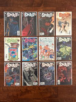 THE SPIRIT #1-12 DC COMIC BOOK WILL EISNER DARWYN COOKE J BONE DAVE STEWART 2006
