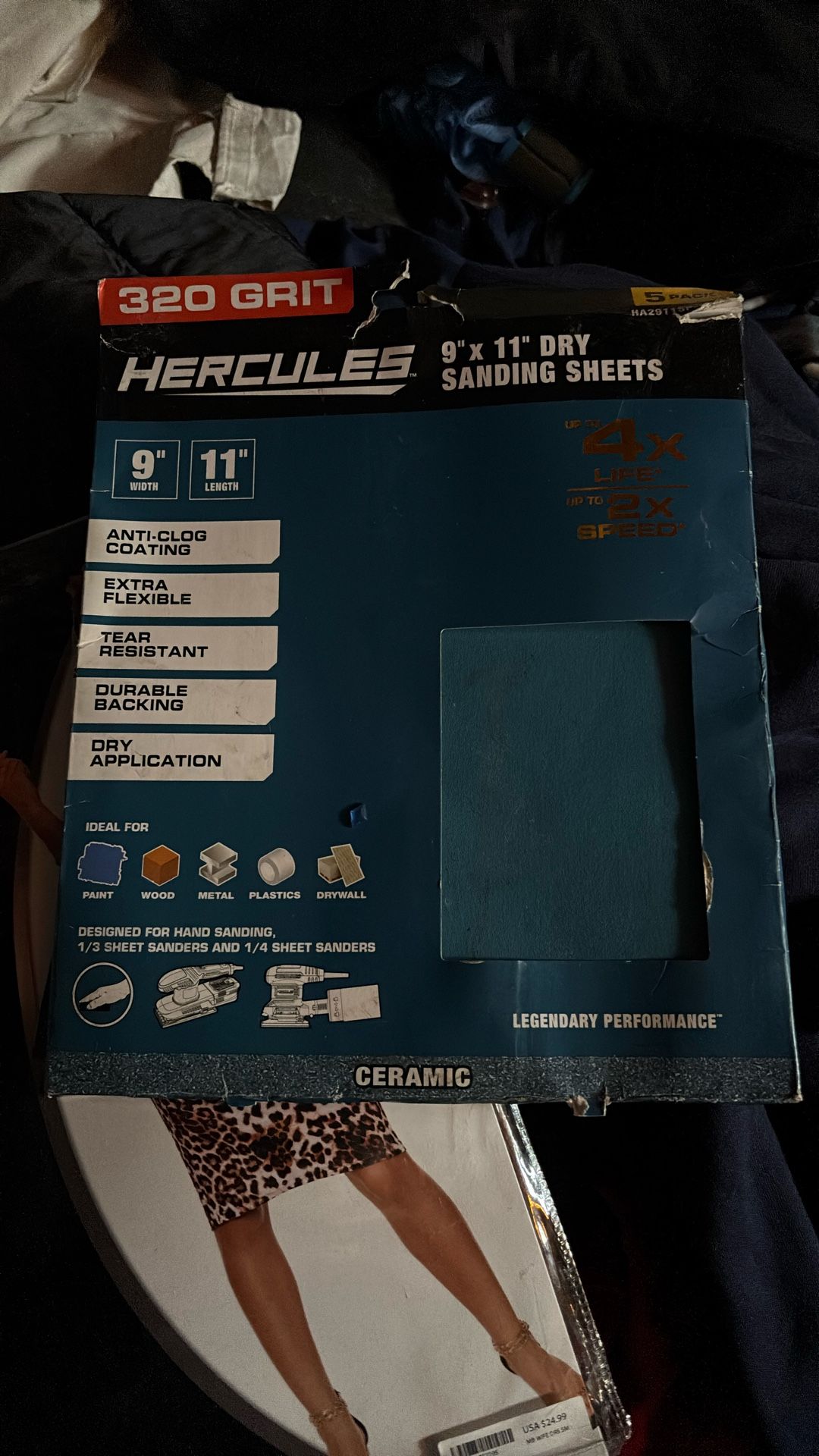 320 GRIT Sanding Paper 