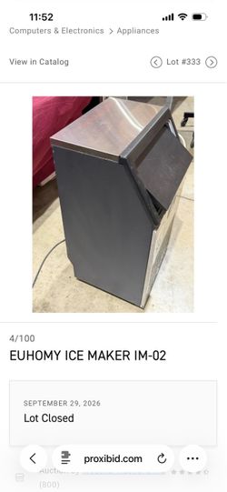 Euhomy Ice Maker IM-02