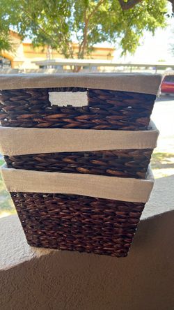 Set of 3 baskets