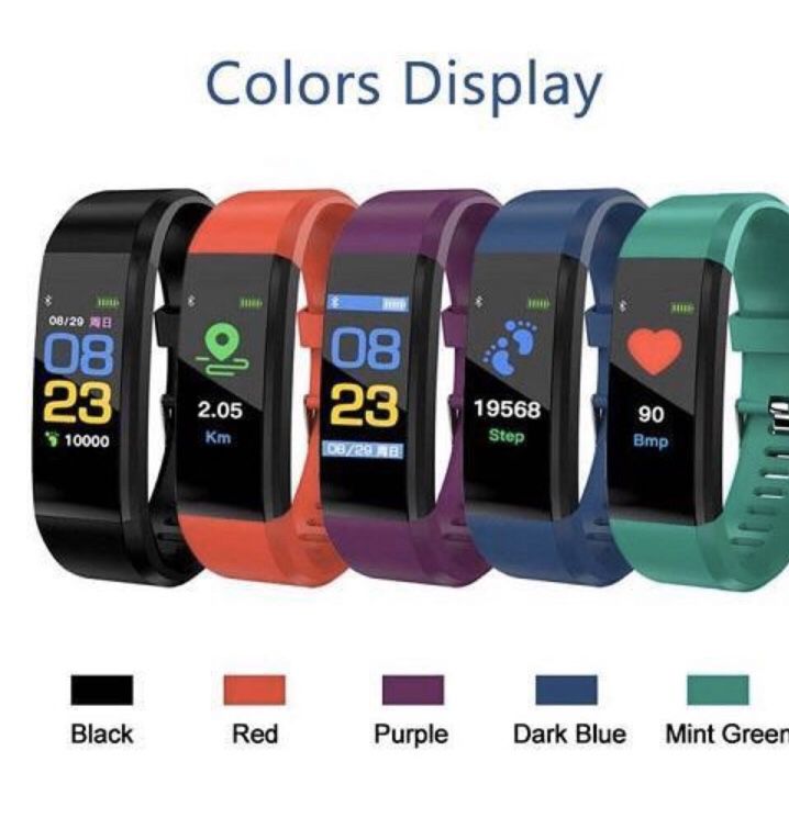 Bluetooth Smart Band Watch Fitness Activity Tracker