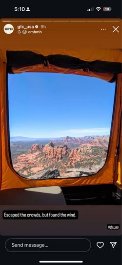 Rooftop tent GFC