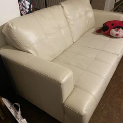 Leather Sofa And Chair 