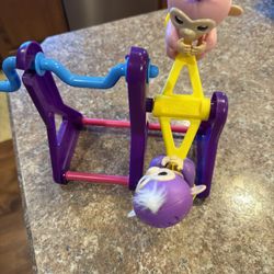 Fingerling monkey playset with jungle gym shipping available