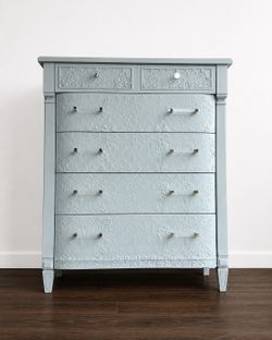 New refinished luxe custom statement dresser