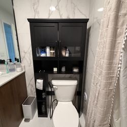 Over The Toilet Storage