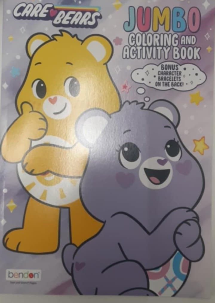 New Carebears Coloring And Activity Book