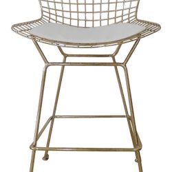Metal bar stool