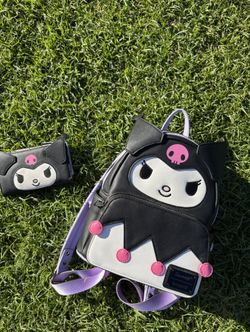 Loungefly Kuromi Backpack/ Wallet