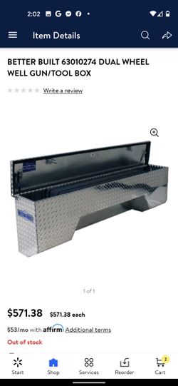 New truck tool and gun box