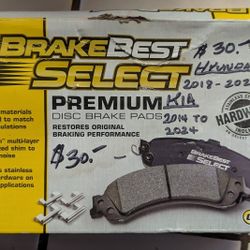 Front Disc Brake Pads