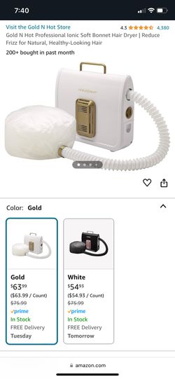 Gold N Hot Hair Dryer