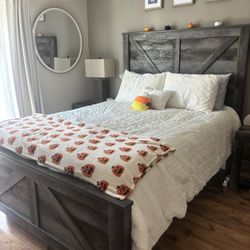 Queen Bed Frame And Mattress 