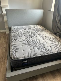 FULL SIZE BED WITH MATTRESS