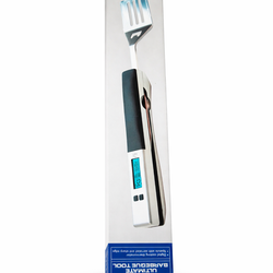 Ultimate BBQ TOOL with digital cooking thermometer 2 in 1