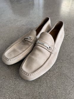 Moreschi Italian Suede Driving Loafers Size 11