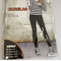 Burglar, costume. XL 14-16