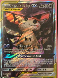 Gengar & Mimikyu GX Tag Team