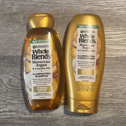 Garnier Whole Blends Moroccan Argan & Camellia Oil Shampoo And Conditioner Set