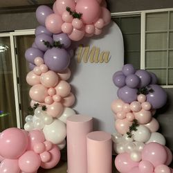 Balloon Garland Backdrop Draping Etc..