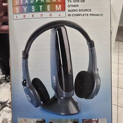 Clearline Concepts Earphone Wireless Headphone Headset Receiver IR800A