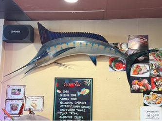 9ft Marlin Replica Wall Hanging