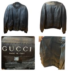 Gucci XL Men’s Bomber Jacket 