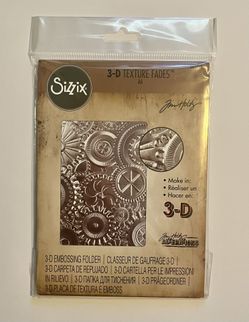 Sizzix 3-D Embossing Folder - Foundry
