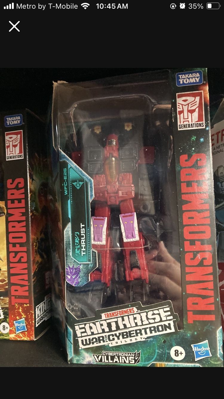 Transformers Earthrise Thrust 