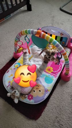 Baby playgym used and other toys