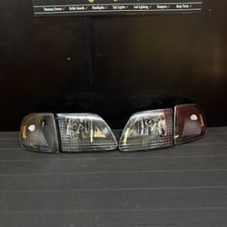 1(contact info removed) Ford F150 Headlights Black NEW