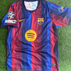 Barcelona Lamine Yamal 2027 New Season Soccer Jersey