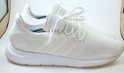 adidas Swift Run Triple White size 13 
