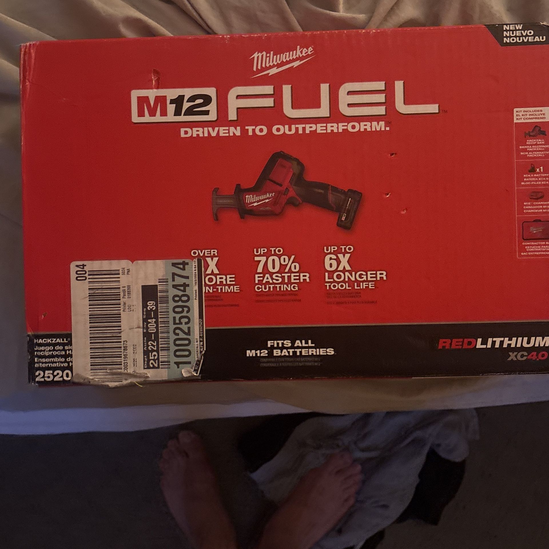 Milwaukee Hackzall M12 Cordless