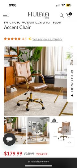 New Brown Office Chair