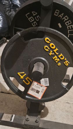 Weight plates/ Gym Equipment - 45lb, 25lb, 10lb, 5lb