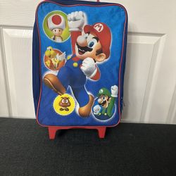 Super Mario Kids Suitcase with wheels